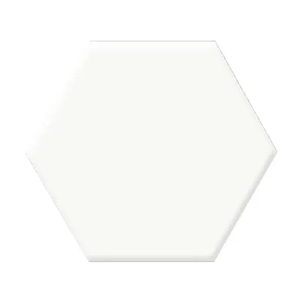 Versalles White Hex 20x24cm 