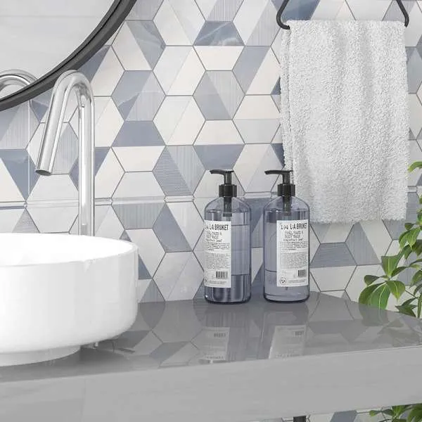 Hex Rodas Decor Cold 33.3x100cm 