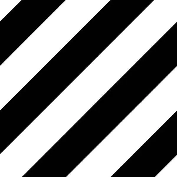 District Lines Black 20x20cm 