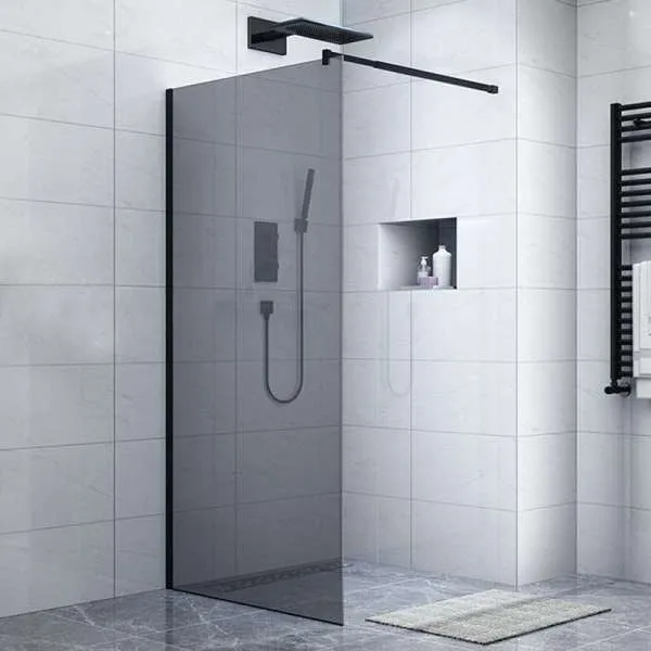 Teleskopska nosač tuš stakla 70-115 Black 