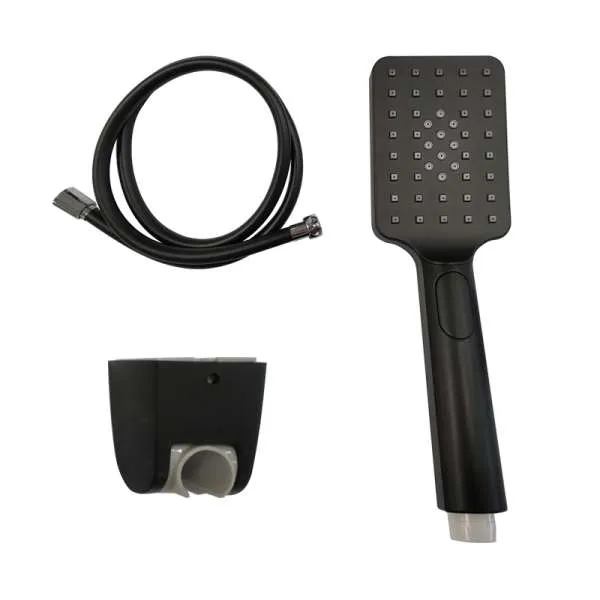Quadro tuš ručica set black 