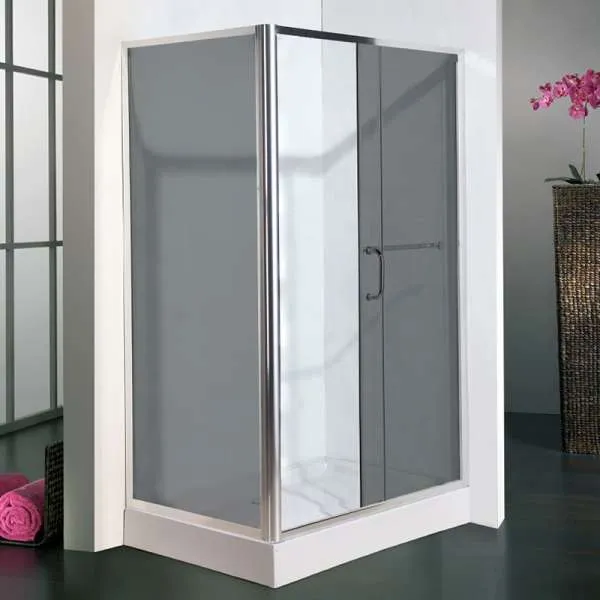 Tuš paravan BR0541 sivi 80x120 