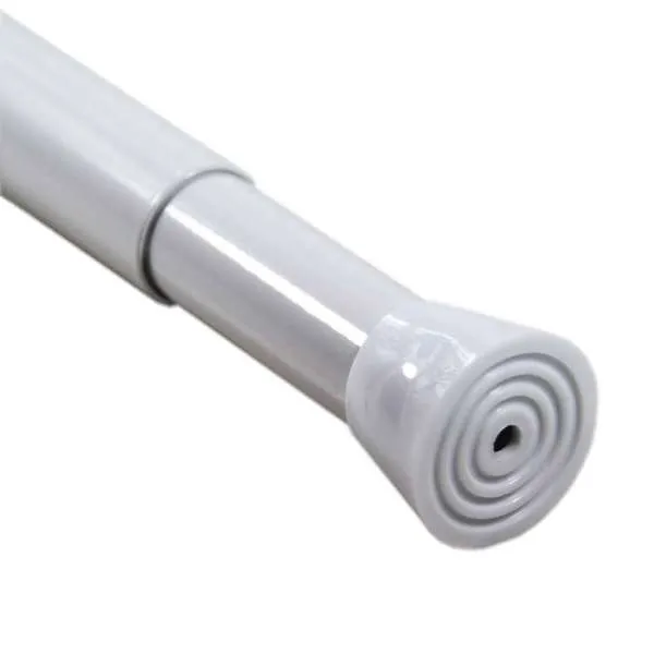 Metalna bela šipka za zavesu 120-220cm 