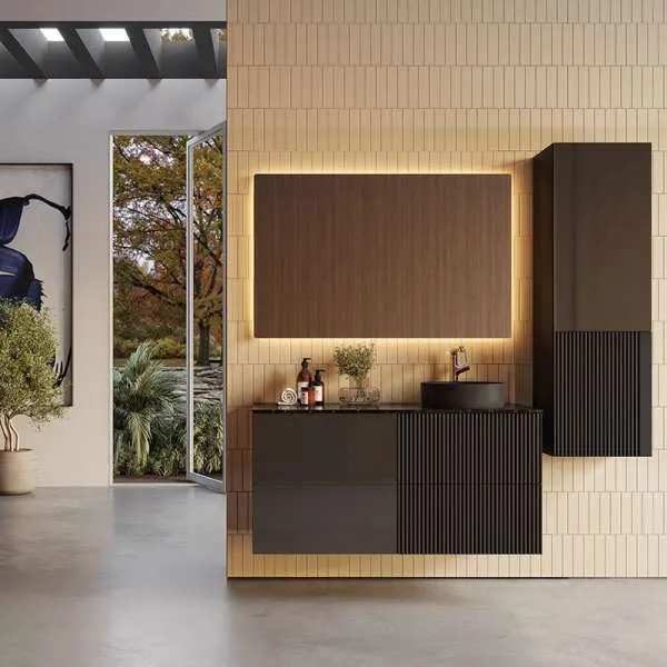 Duo LED ogledalo 120cm 