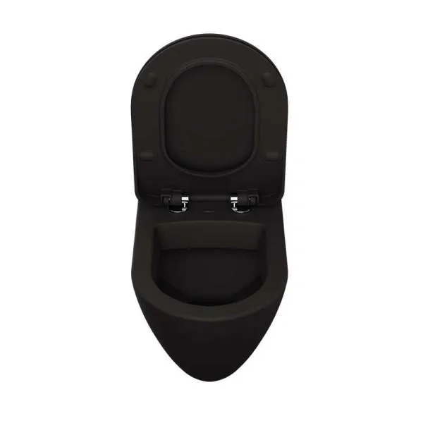 Terra konzolna WC šolja Matt black 