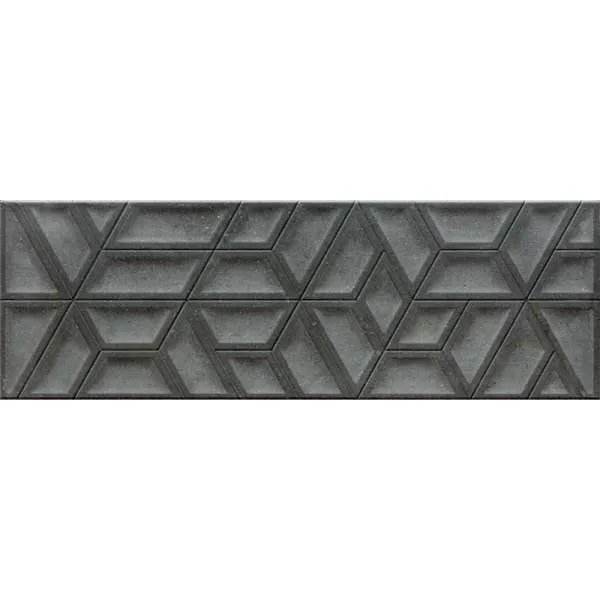 Paloma Geometric Anthracite 30x90cm 