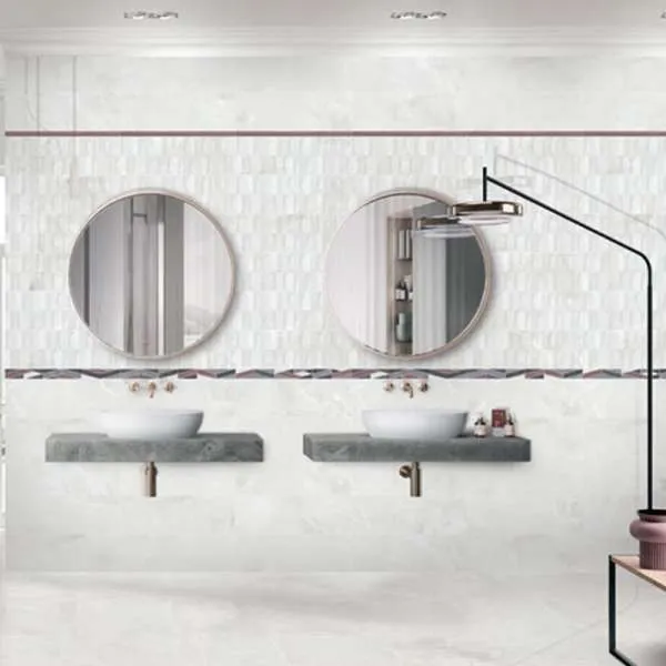 Ancona White 20x60cm 