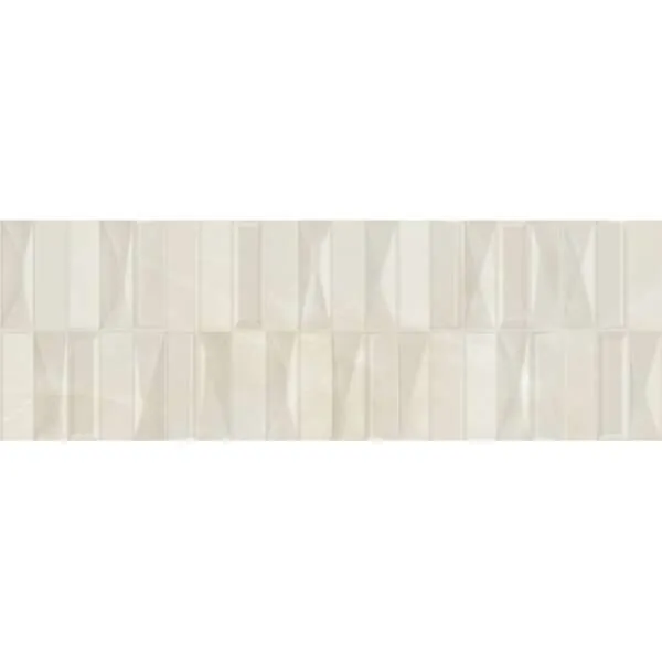 Ancona Ivory Geometric 20x60cm 