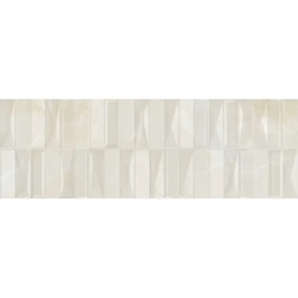 Ancona Ivory Geometric 20x60cm 