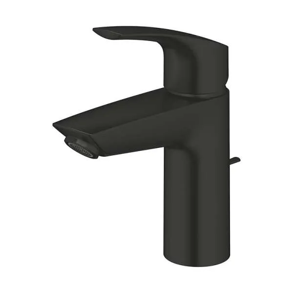 Eurosmart baterija za lavabo S mat crna 