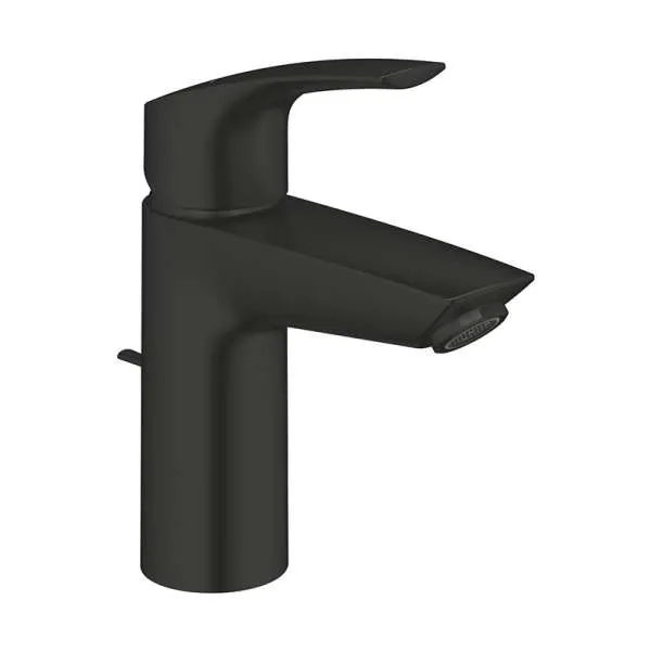 Eurosmart baterija za lavabo S mat crna 