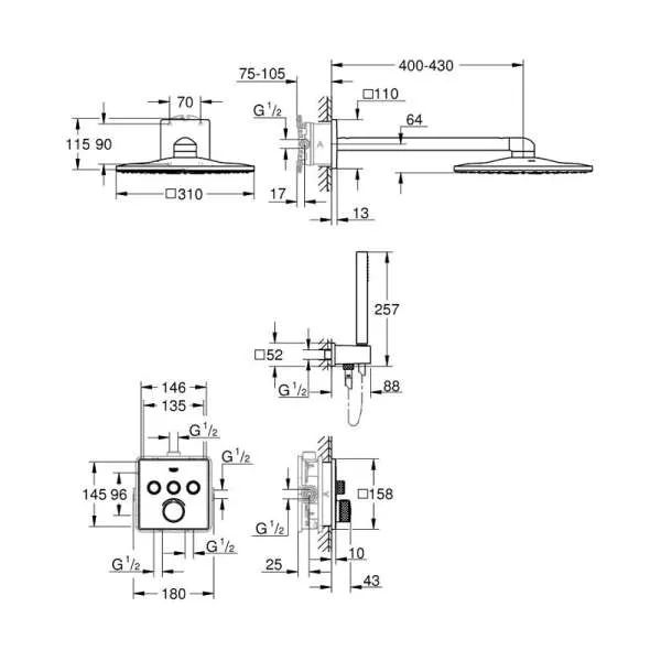 SmartControl ugradni set 