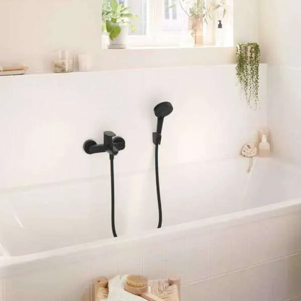 Rebris S Matt Black baterija za kadu 