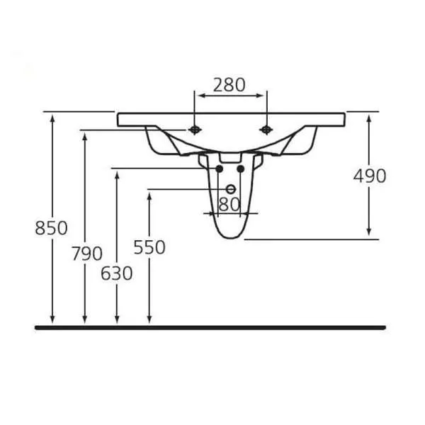 Motion maska za lavabo 