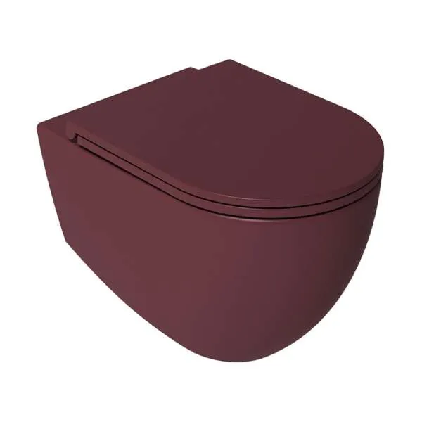 Infinity WC šolja maroon red 
