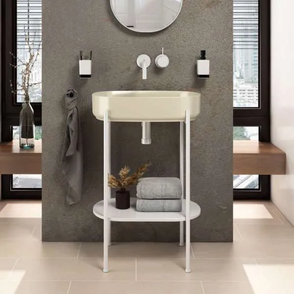 Infinity nadgradni lavabo 55cm ivory 