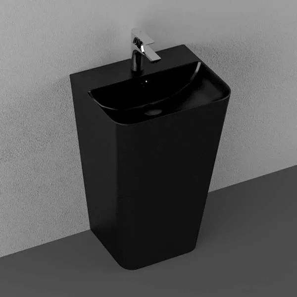 Sott’Aqua S&S samostojeći lavabo 50cm matt black 