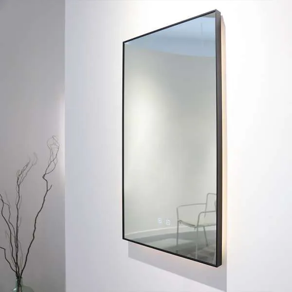 Ogledalo LED Oleander Black 50x90 