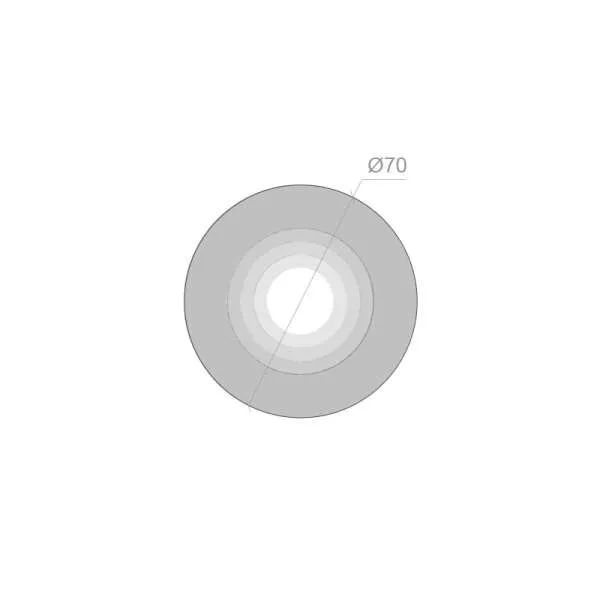 3D LED ogledalo Koral R70 