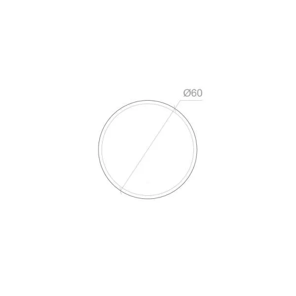 Ogledalo LED Kana R60 