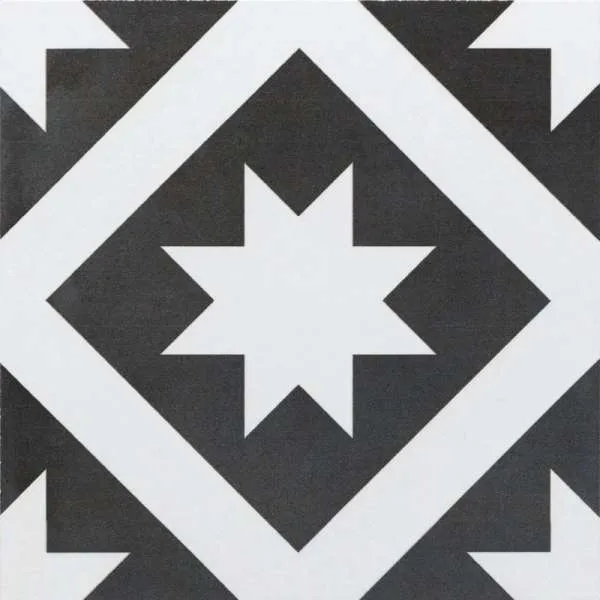 Wald Black 20x20cm 