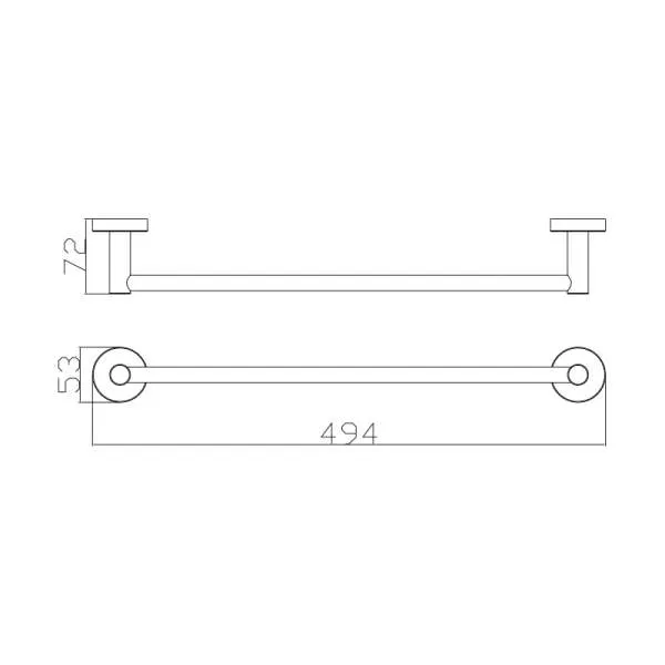 Držač peškira SE30111 45cm 