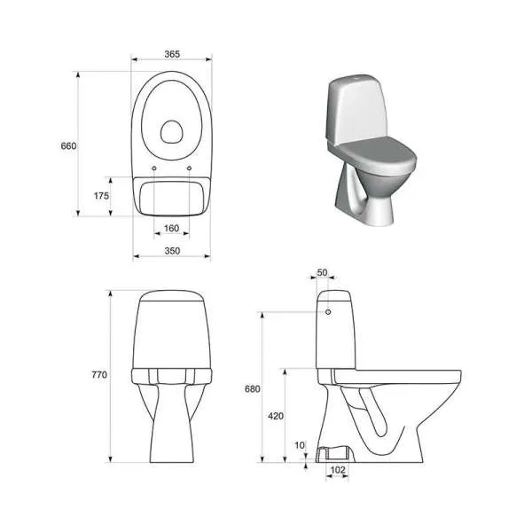 Bjanka monoblok simplon 