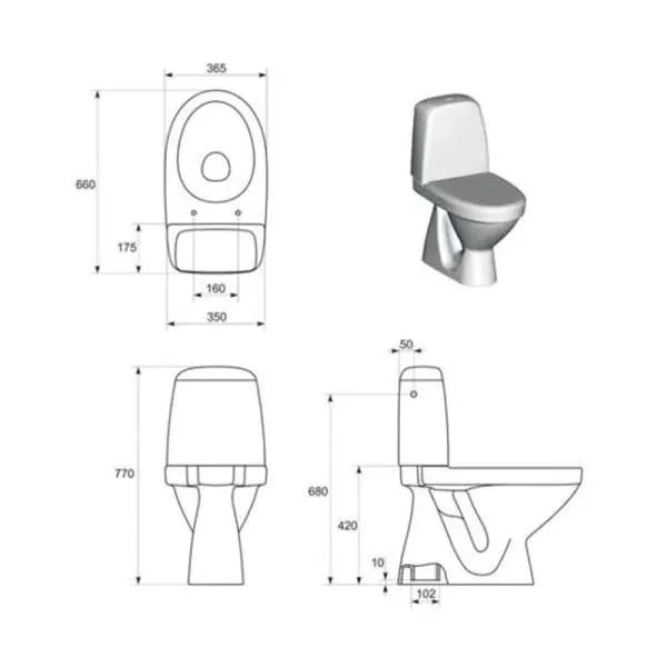 Carina monoblok simplon set 