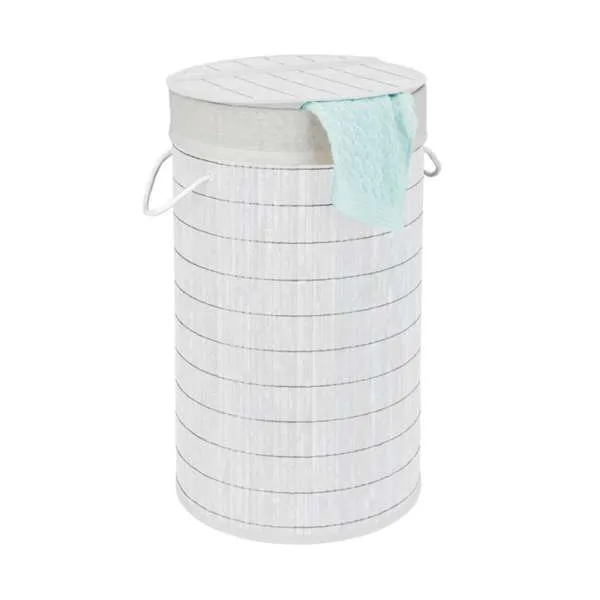 Bamboo White korpa za veš 55l 