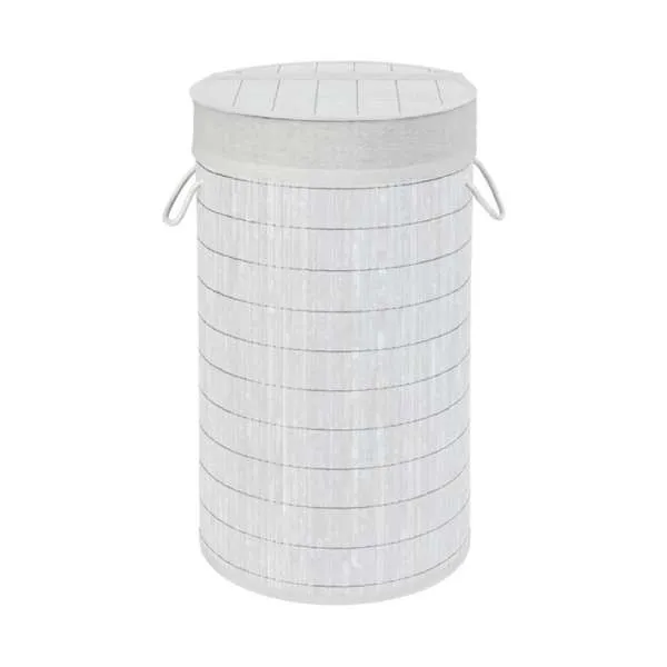 Bamboo White korpa za veš 55l 