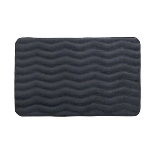 Wave Anthracite prostirka 50x80cm 