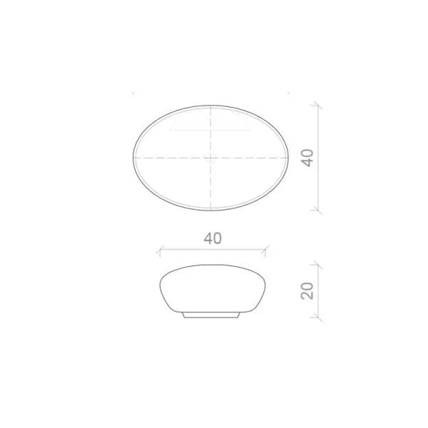 Panama nadgradni lavabo 