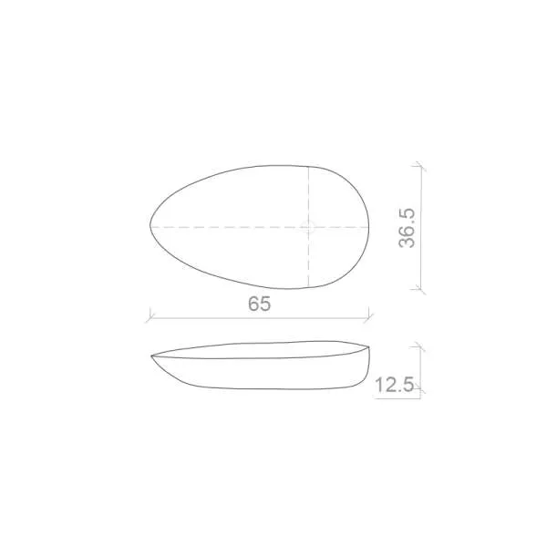 Osaka Black nadgradni lavabo 