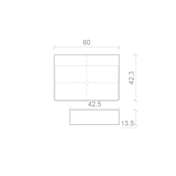 Kairo univerzalni lavabo 60 