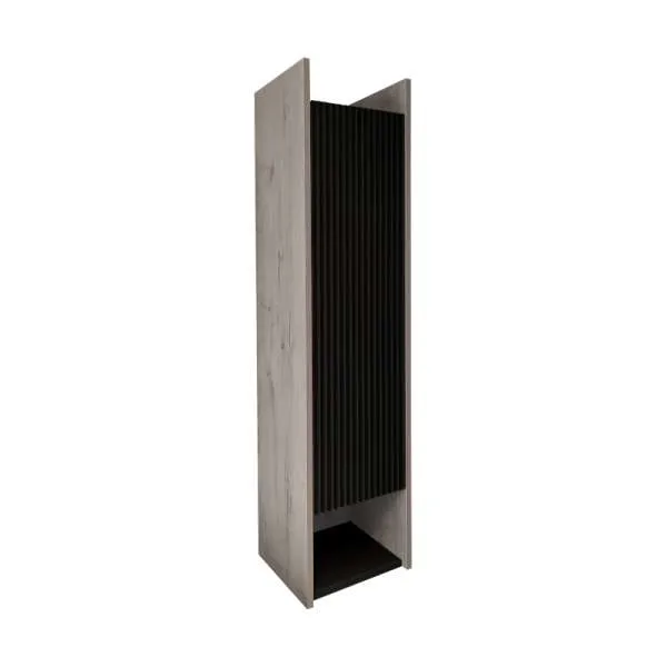Modena vertikala za kupatilo 30cm crna 