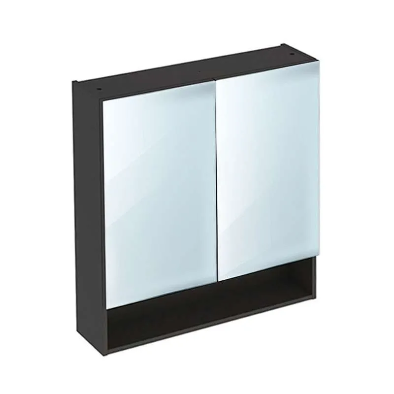 Selnova Square sivi ormarić sa ogledalom 