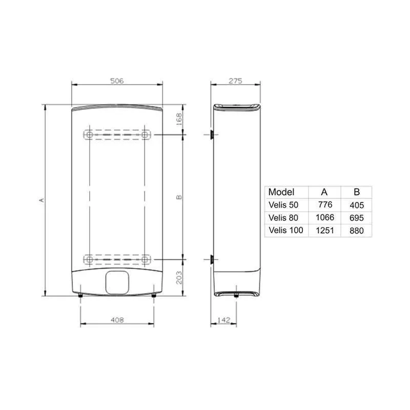 Ariston Velis EVO 50l 