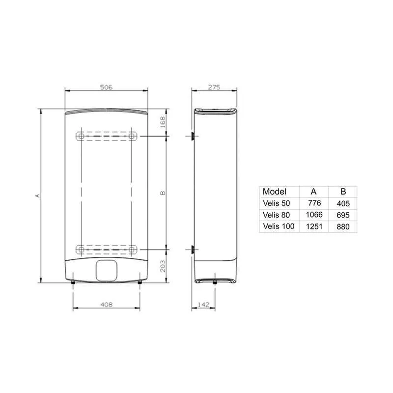 Ariston Velis EVO 100l 