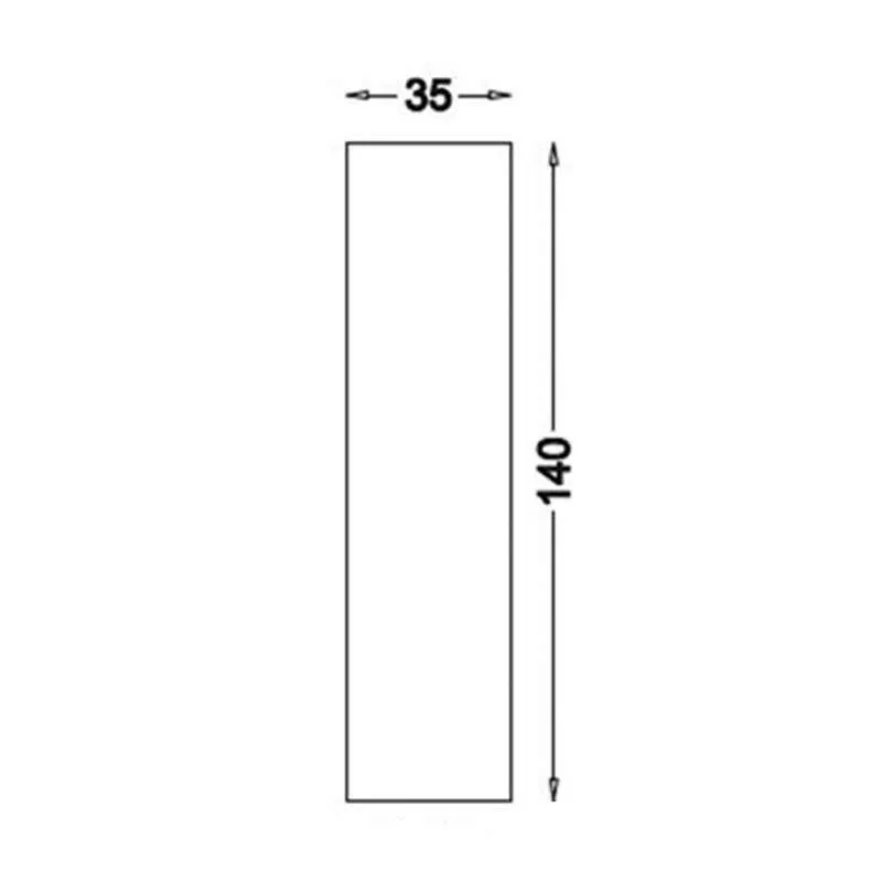 Durusu konzolna vertikala 35cm 