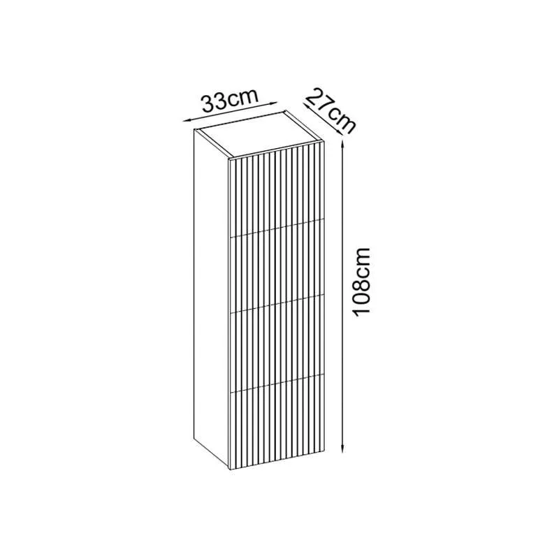 Royal vertikala Deep Blue 33cm 