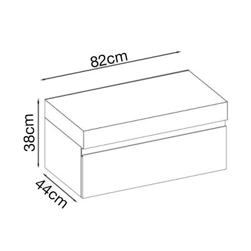 Moderno konzoilni ormarić 85cm 