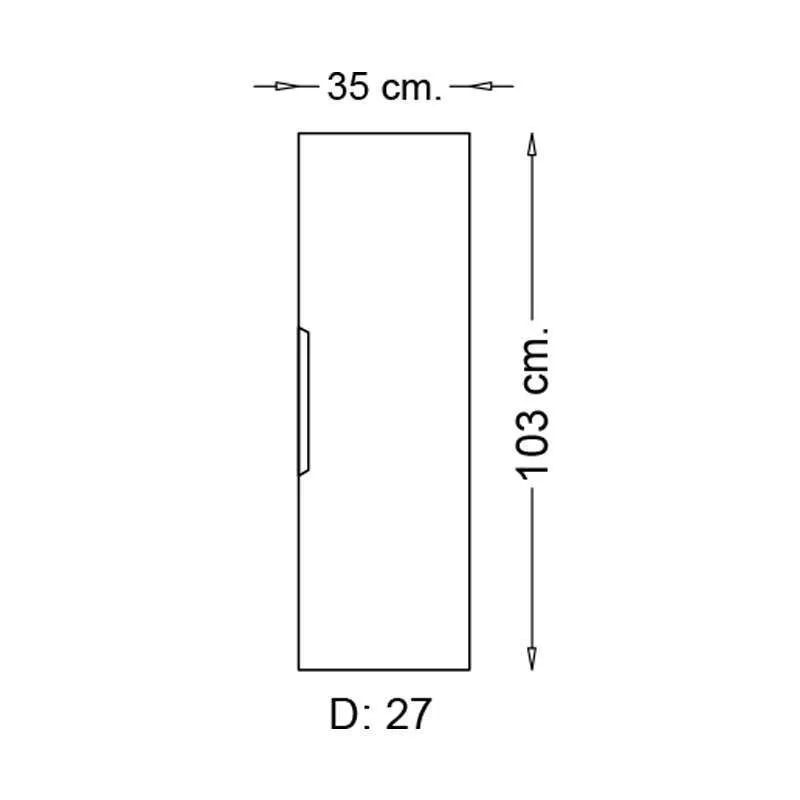 Armado konzolna vertikala 35cm 