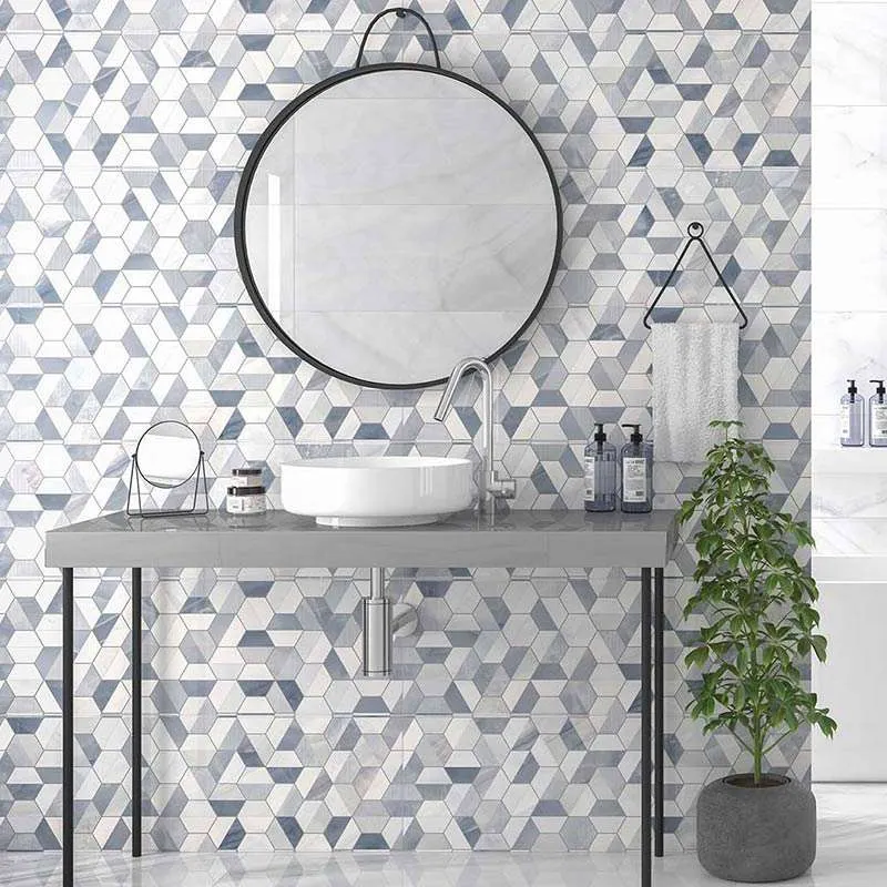Hex Rodas Decor Cold 33.3x100cm 