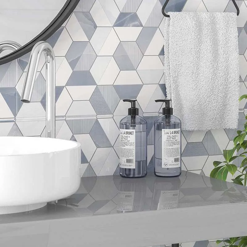 Hex Rodas Decor Cold 33.3x100cm 