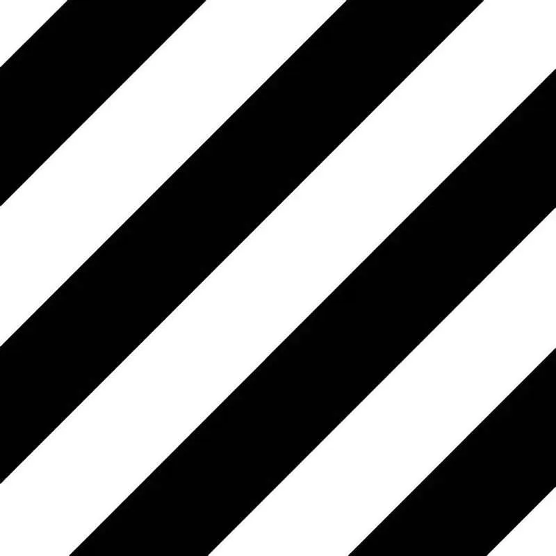 District Lines Black 20x20cm 