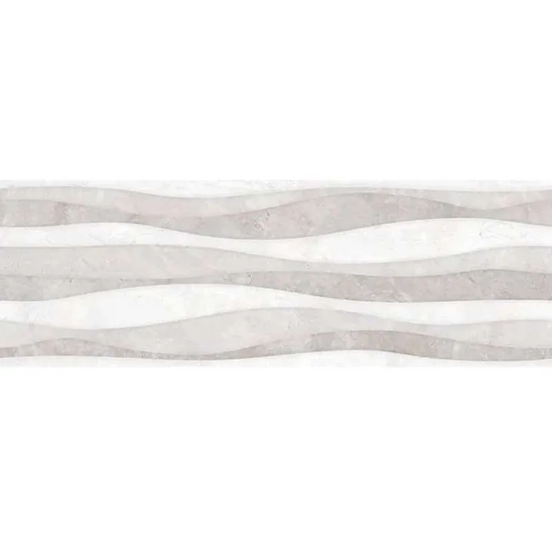Montana Waves Grey Decor 25x75cm 