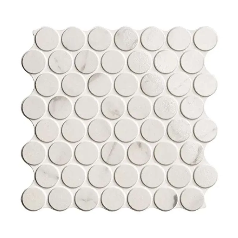 Circle Glossy Calacatta 30.9X30.9cm 