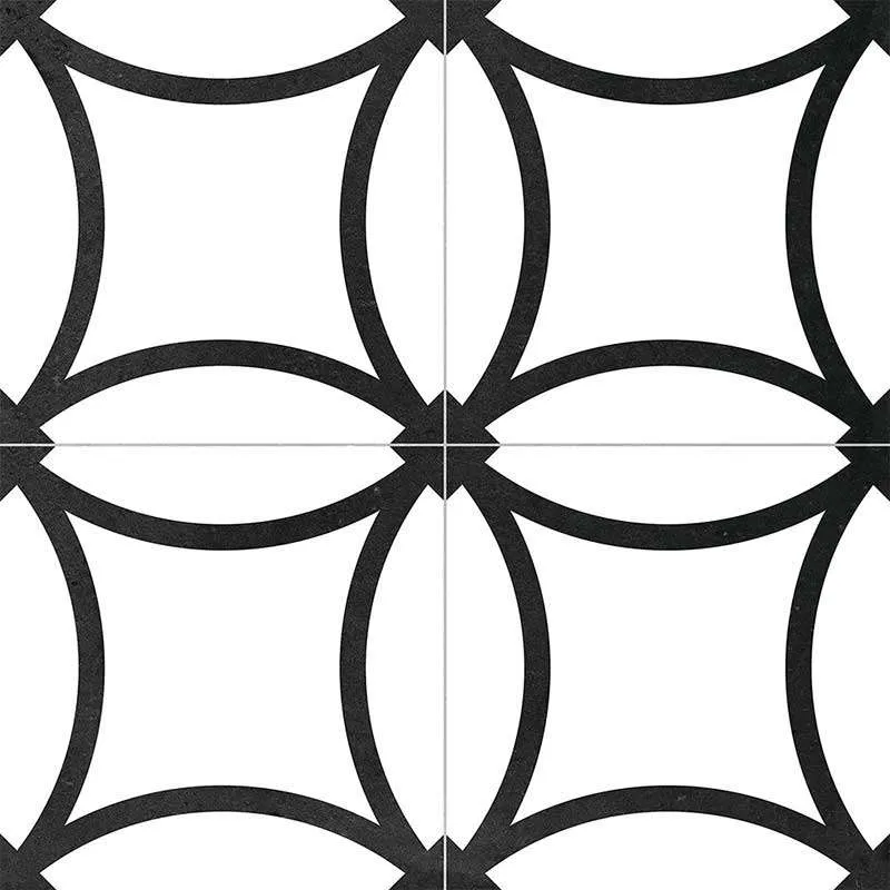 Compass Black 45x45cm 