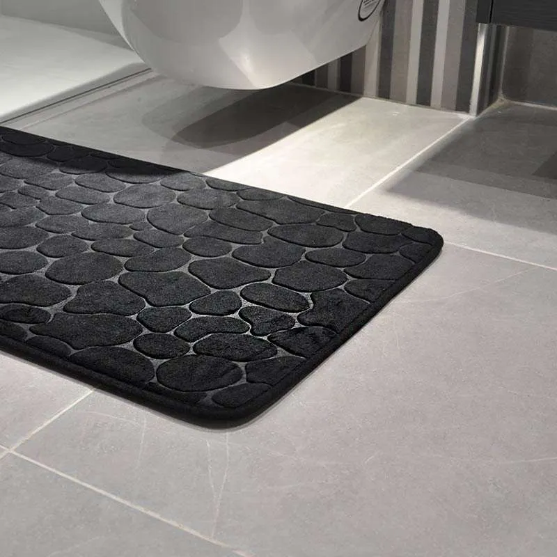 Prostirka Stone Black 50x80cm 