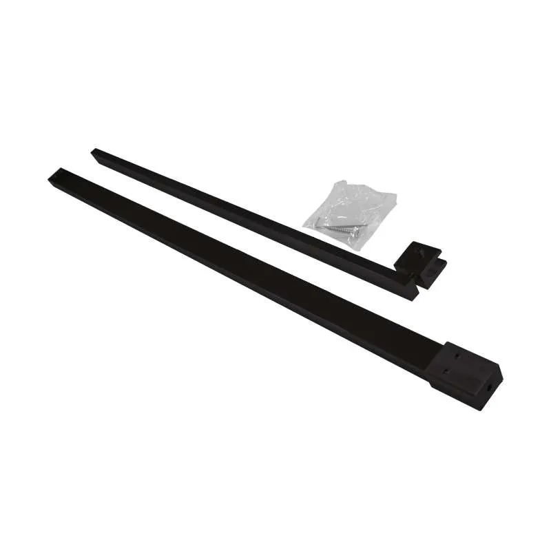 Teleskopska nosač tuš stakla 70-115 Black 
